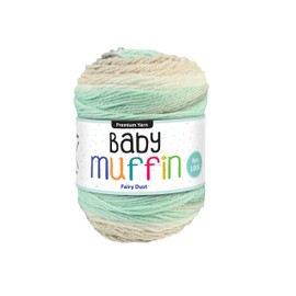 Yatsal Premium 8-Ply Baby Muffin Knitting Yarn 100 g, Fairy Dust