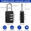 Chumia 32 Pack 3 Digit Combination Lock Small Combo Locks