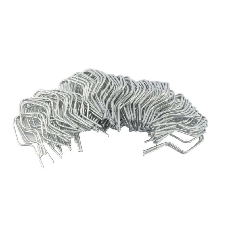 Plum Fittings T Post Clips EZ Twist Preformed Galvanized Steel