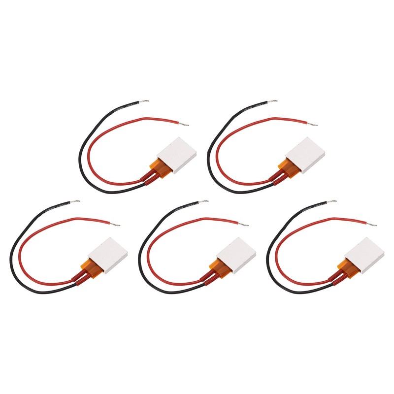 5Pcs PTC Heating Plate Aluminum Alloy Ceramic Thermostatic PTC Heating
