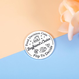 Valentines Day Gifts for Men Women Anniversary Wedding Gifts for Couples Food Decider Gifts for Boyfriend Girlfriend Husband Wife, Stocking Stuffer Birthday Christmas Gifts for Him Her, Double Sided