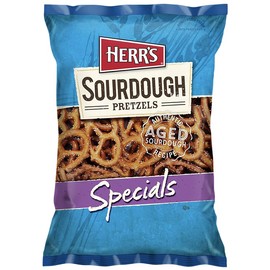 Herr's Sourdough Special Pretzels, 16 Ounce (Pack of 9 bags)