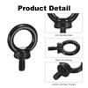 PATIKIL Lifting Eye Bolts M6 X12mm / 1/4" x 1/2",