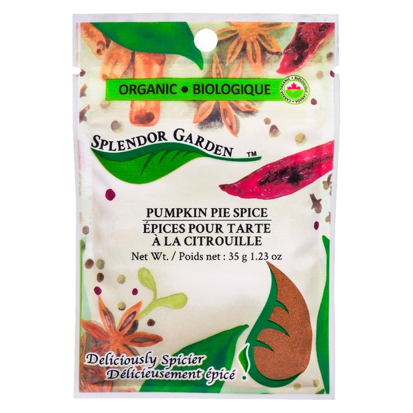 Splendor Garden Organic Pumpkin Pie Spice 35g