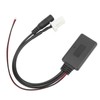 Car Bluetooth Audio Cable Adapter with Microphone Hands Free Replacement