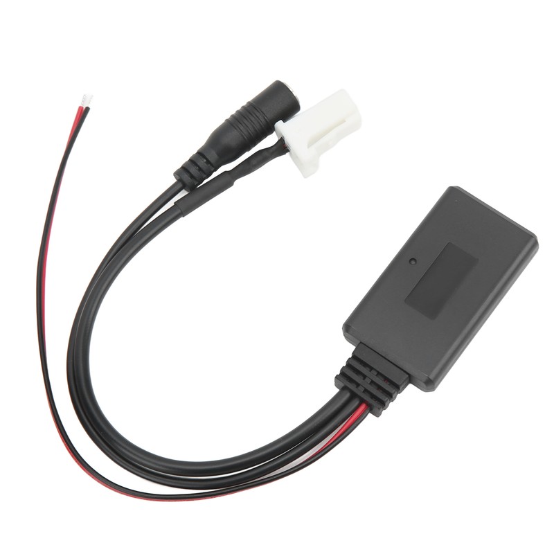Car Bluetooth Audio Cable Adapter with Microphone Hands Free Replacement