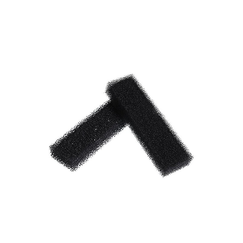 Cobalt Aquatics Duo-Filter UV 500 Replacement Sponges (2 Pack), Black