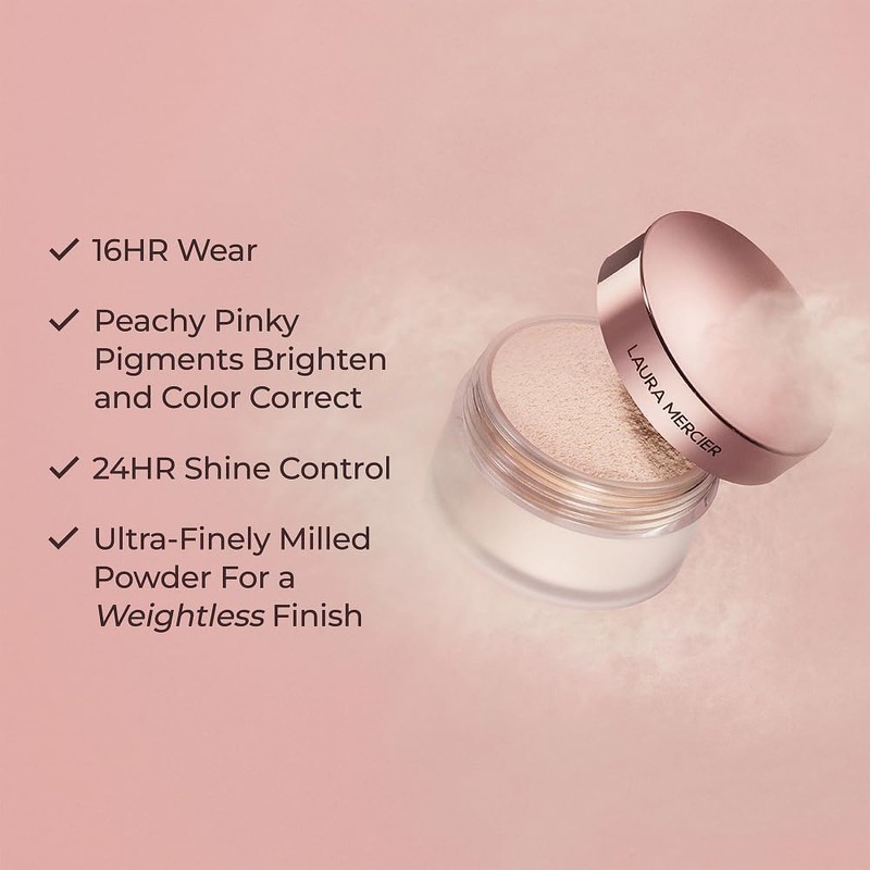 Laura Mercier Polvos Sueltos Translúcidos, Control De Brillo Por 24