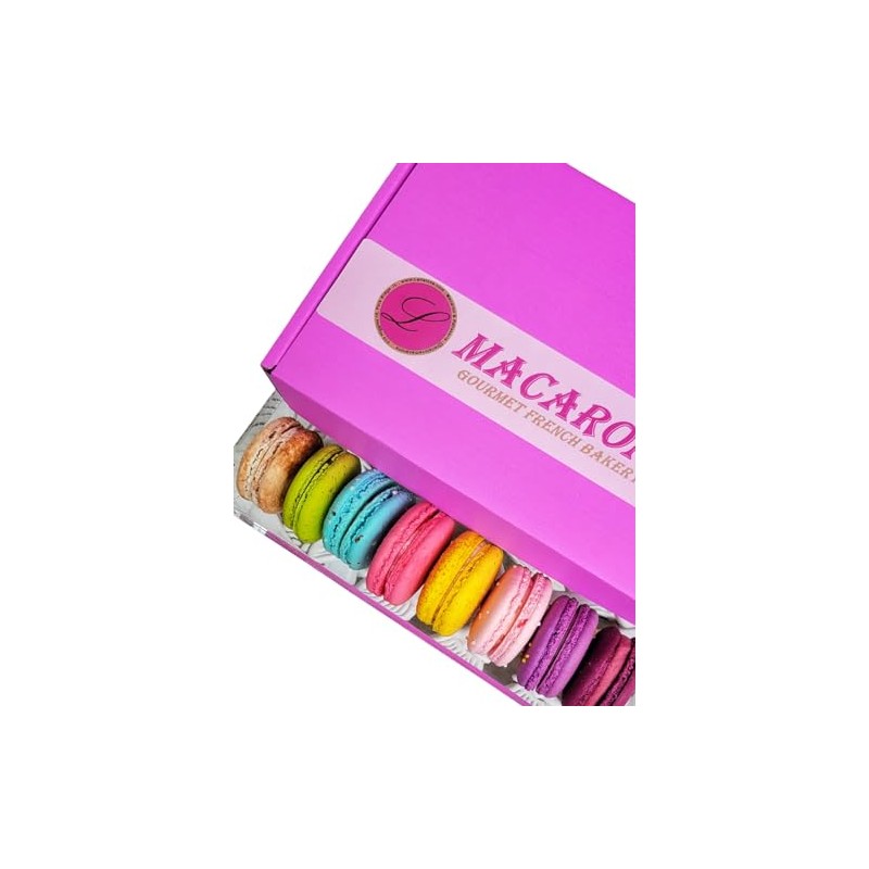LeilaLove Macarons 8 collection Macaron gift box