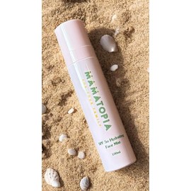 "MAMATOPIA Bruma protectora solar mineral natural, no irritante, sin aceite e hidratante extrafuerte de 's Skin Care, FPS 50, rosa claro