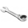 Facom Metric Short Ratchet Combination Wrench, Silver, 8 mm