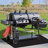 rumlick 100x39 inches Extra-Large Under Grill Mats for Outdoor Grill,