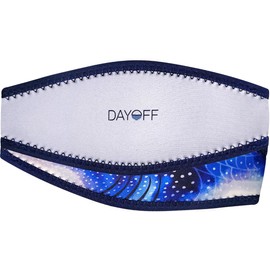 DAYOFF Fish Design Mask Strap Cover for Diving Mask Snorkeling Mask, Whale shark, M