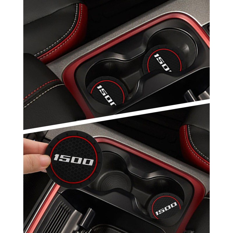 Cup Holder Coasters for Ram 1500 Compatiable with Dodge Ram