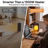 Pereysi Ceramic Personal Space Heater for Office Desk & RV,