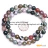 (8mm/dark green) - GEM-inside Indian Agate Gemstone Loose Beads 8mm