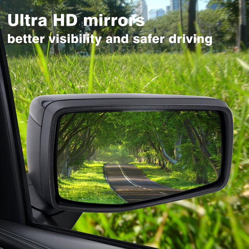 Lqito Right Passenger Side Mirror Glass Compatible With 2019 2020