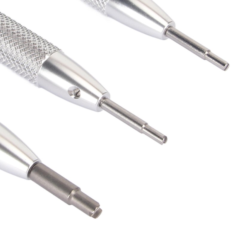 3pcs Watch Screwdriver Set Movement Stud Balance Watches Repair Tool