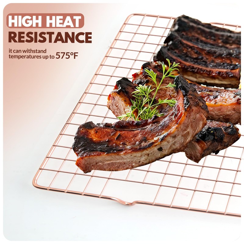 2 PCS Cooling Racks for Cooking and Baking, 15x10 Inches