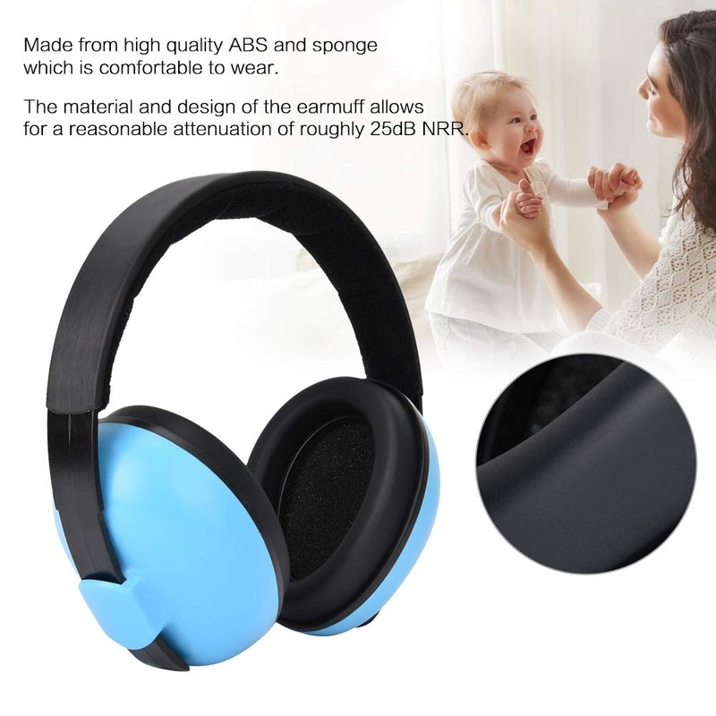 Protección para Oídos, Orejeras Protector Auditivo 25dB NRR para Niños,