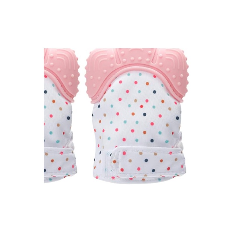 Guantes de Silicona para Bebés, Guantes de Dentición para Bebés,