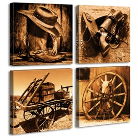 DJSYLIFE - Póster impreso en lona para decoración del hogar, decoración del hogar, 12 pulgadas de ancho x 12 pulgadas de alto x 4 pulgadas