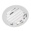 2PCS Round Louvered Air Vent Stainless Steel Marine Grade Rainproof