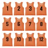 GINUMWA Pinnies Team Practice Vests with Numbers for Child Youth