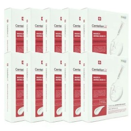 Centellian 24 Miracle House Centellian 24 Madeca Derma Mask 3 Intensive Formula 23ml 100 sheets 717004 / 미라클하우스 센텔리안24 마데카 더마 마스크3 인텐시브 포뮬러 23ml 100매입 717004