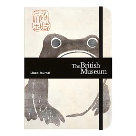 Museums & Galleries Hardcover Frog Design Notebook - 178 x 127mm - Lined - Elasticated Closure
