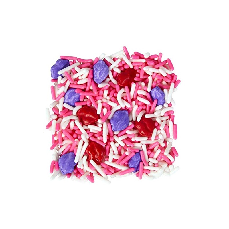 Wilton Lips Mix Sprinkles, 2.5 oz. (Pack of 1)