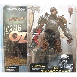 Spawn McFarlane Monsters Twisted Land of Oz Tin Woodman Wood Man Includes Chapter 6 & 7 Of Twisted Land of Oz Mythology