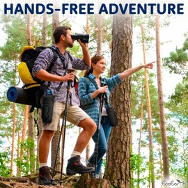 EcoEarth Water Bottle Carry Bag (Black) Bottle Bag Holder with Adjustable Shoulder Strap and 2 Convenient Pockets, Hydration Solution for Hiking and Running, black