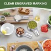 Measuring Cups and Spoons Set, 7 Stainless Steel Nesting Measuring
