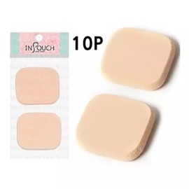 NBR사각퍼프 10P 퍼프 분첩 화장소품 퍼프 분첩 미용용품 미용도구 화장소품 NBR Square Puff 10P Puff Case Makeup Tool Makeup Accessories Beauty Tools