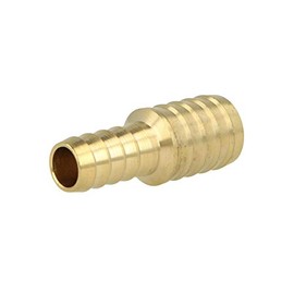 Brass Hose Connector Reduced for Hose 3/4 Inch to 1/2 Inch