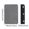 bociloy 2PCS Leather Handbag Handle Wrap Covers, Purse Wallet Strap