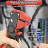 WGGE Pelacables y cortador automático, herramienta pelacables 2 en 1,