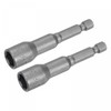 sourcing map 1/4" Quick-Change Hex Shank 3/8" Nut Setter Driver