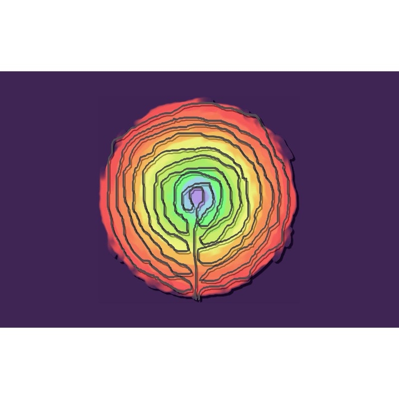 CafePress Trust Birth Labyrinth Oval Sticker Oval Car Bumper Sticker