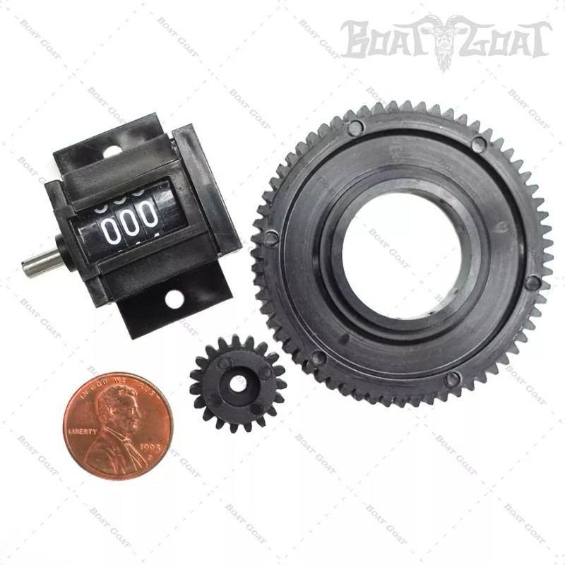 Cannon Downrigger Depth Counter + Gear Kit - METRIC Manual