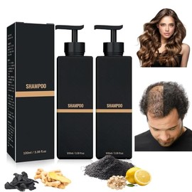 Hair Shampoo, Root Activator Shampoo, Hair Loss Shampoo for Men, (2Pcs)