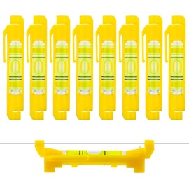 8 herramientas de cuerda para colgar a nivel de burbuja, mini nivel de burbuja para construir oficios, albañilería, azulejos, ingeniería, topografía,