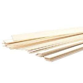 Bass Wood 1/16 X 3/4 x 24 (20) BWS3159 - Quantity is Listed in Parenthesis in Title …