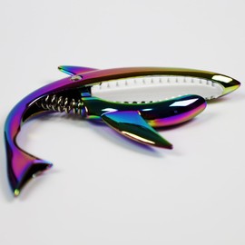 Capo,Guitar Capo For Acoustic Guitar Electric Guitar Ukulele Capo Shark Guitar Capo Looks Cool (Colorful)-Junlego