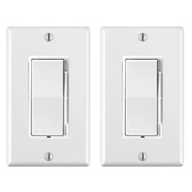 Decora Universal Rocker Dimmer with Slide Bar (2-Pack)