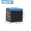 Mipcase 24Pcs Pool Cue Chalk Cubes Blue Billiard Chalk for