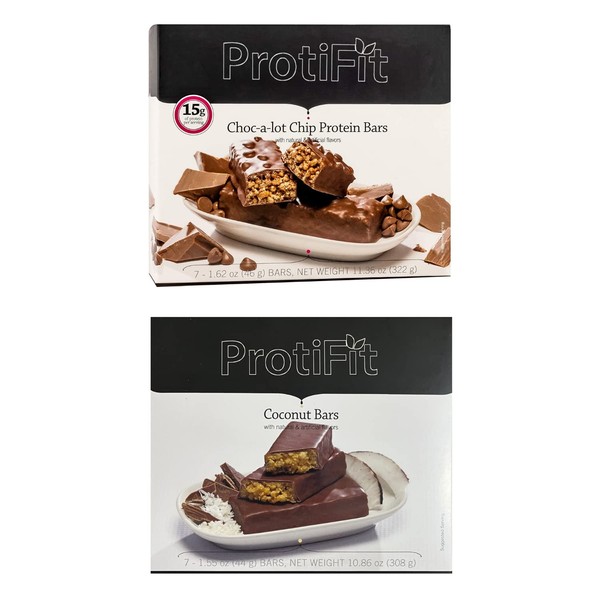 PROTIFIT - Low Calorie Choc-A-Lot Chip & Coconut Crunch Protein