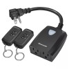 DEWENWILS Outdoor Remote Control Outlet Wireless Electrical Plug in Light