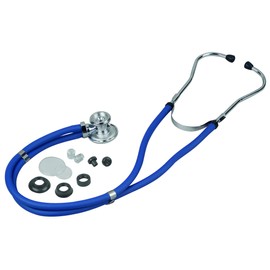 Veridian Healthcare Sterling Series Sprague Rappaport-Type Stethoscope, Royal Blue, Boxed
